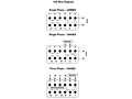 349 Series - Over/Under Voltage Sensor Relays - Wiring Diagram