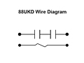 88UKD Series - Miniature Open Style Power Relays - Wiring Diagram